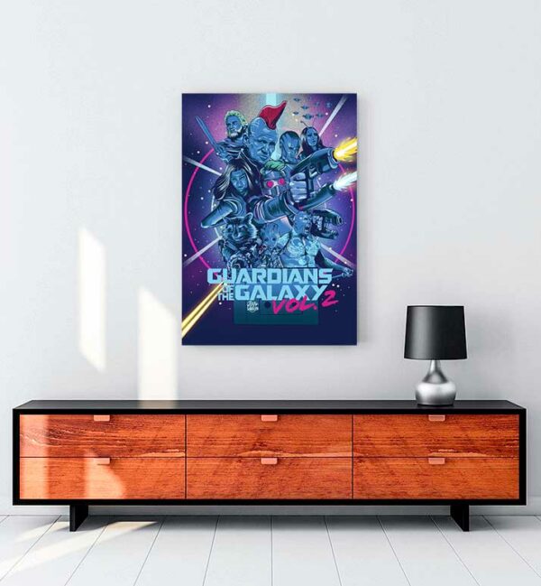 Guardians of the Galaxy 2 kanvas tablo satın al