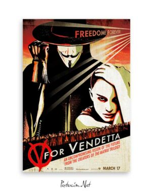V For Vandetta poster satın al
