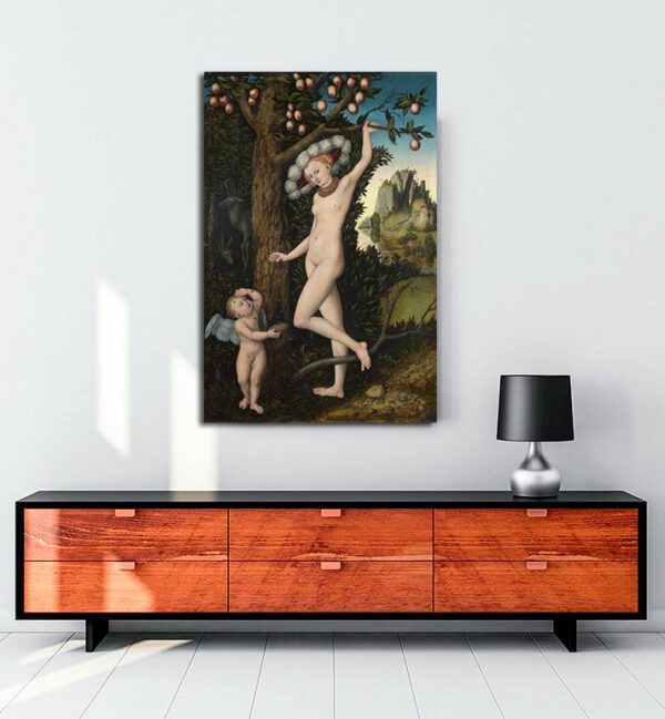 Cupid-complaining-to-Venus-kanvas-tablo