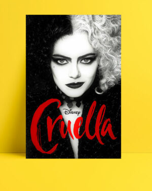 Cruella-black-white-posteri