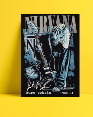 Nirvana-Kurt-Cobain-posteri